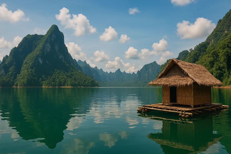Paysage spectaculaire en Thaïlande