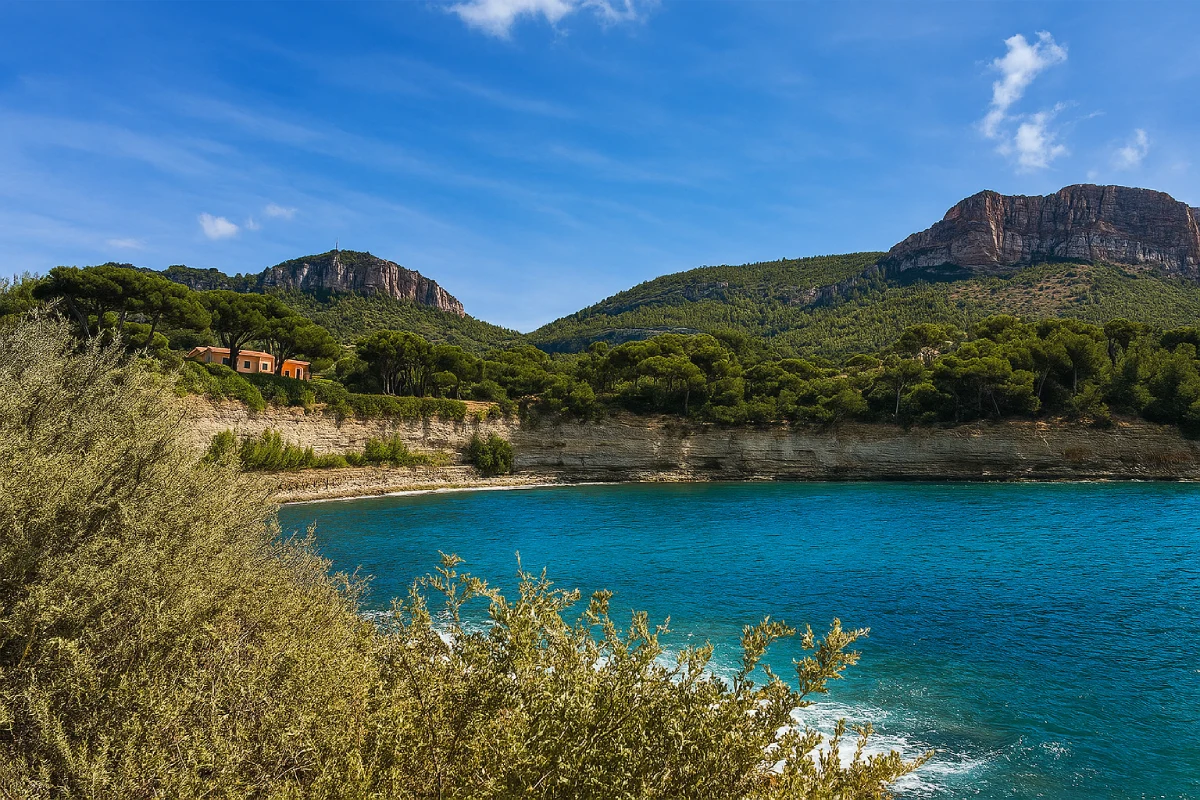 Plage du Corton à Cassis