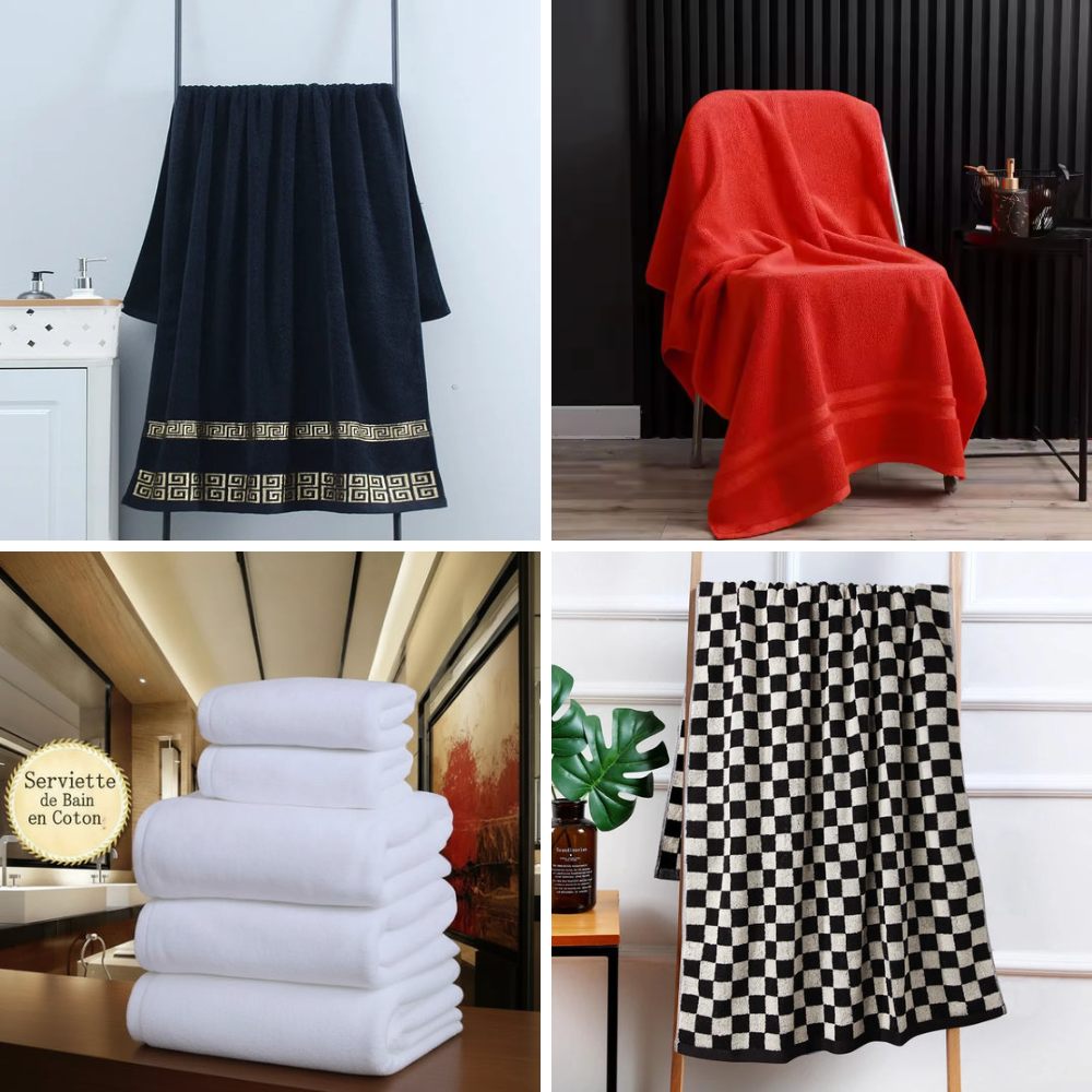 serviette de bain qualité